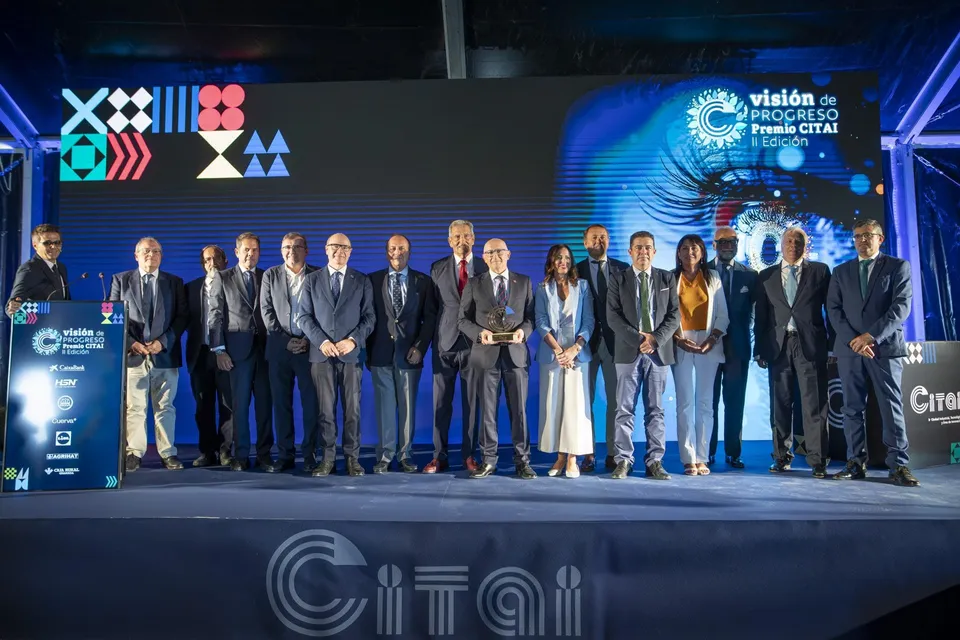 Representantes de instituciones de Granada en el Premio CITAI Visión de Progreso