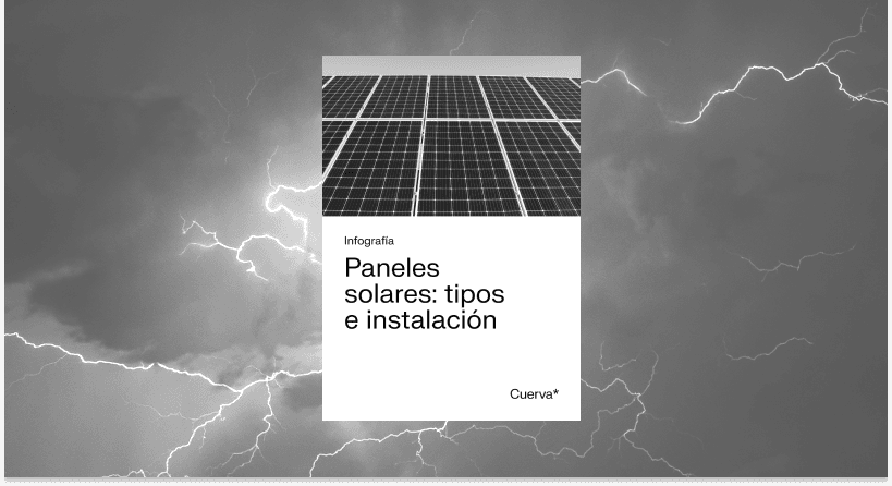 Banner image - infografía paneles solares