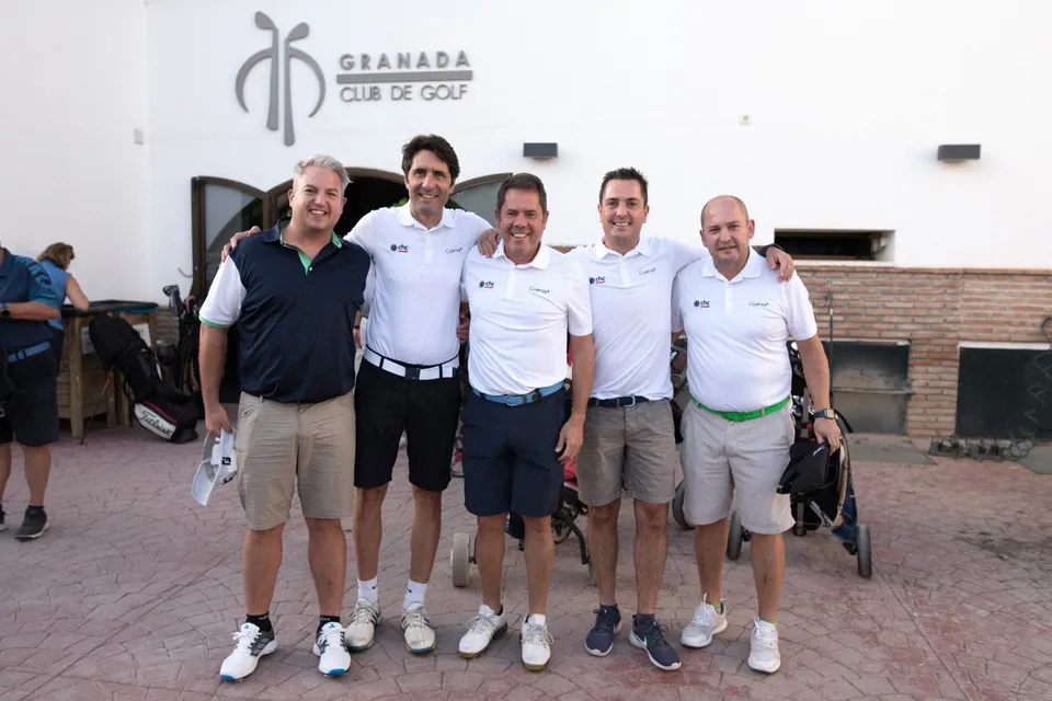 Representantes de Cuerva en el IV Open Cuerva Golf