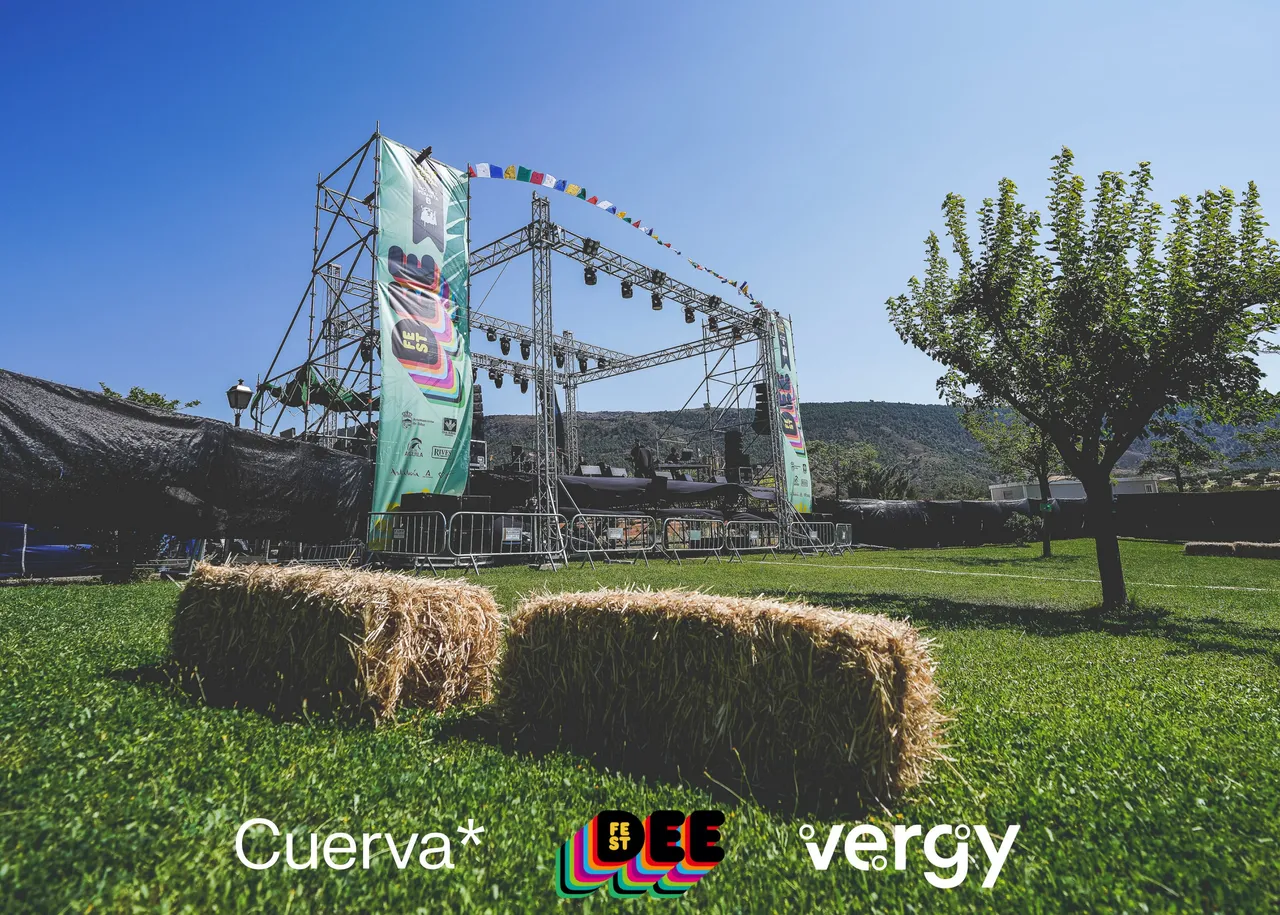 imagen del festival con Cuerva y Vergy como patrocinadores