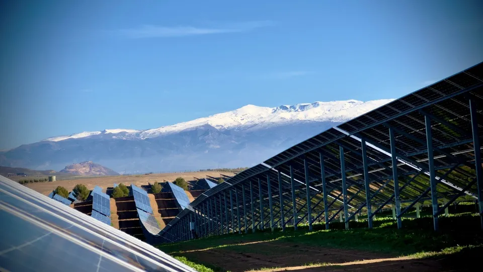 Photo: Hoyas Grandes solar photovoltaic plant